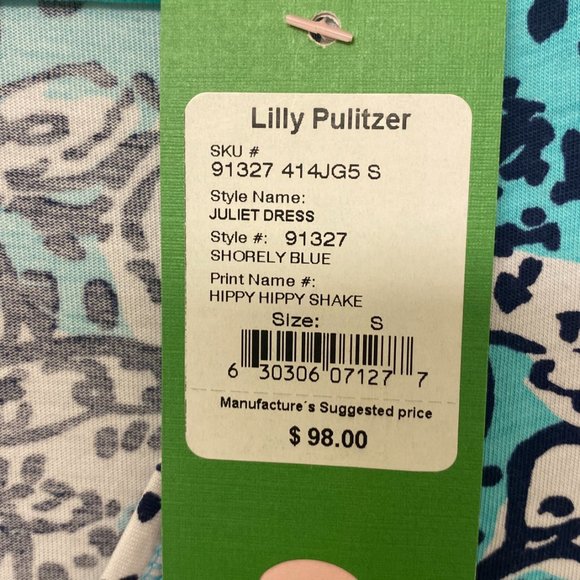 Lilly Pulitzer Hippy Hippy Shake Juliet Dress - Picture 6 of 6